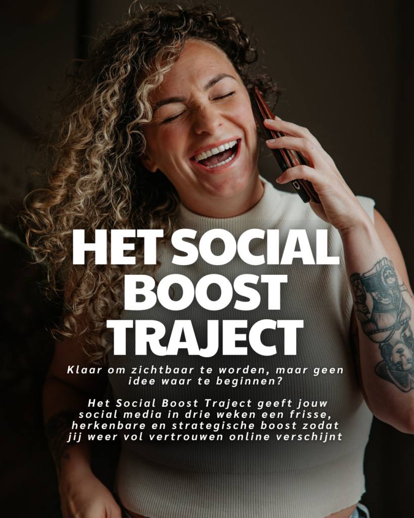 Social Media Boost traject voor ondernemers